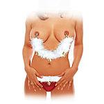 Jingle Bells Nipple Clamps & Panty Set
