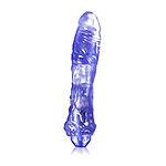 Lightup - Twin Vibrator Bull 9", lila