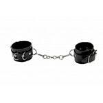 Ouch - Leather Cuffs for Hand and Ankles, Black