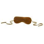 Ouch - Brown, Leather Eye Mask