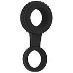 SONO - Cockring with Ball Strap, Nr 47 Black
