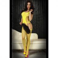 Keltainen Bodystocking. S-L