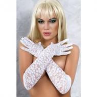 White Lace Gloves S-L