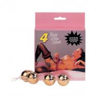 4 pcs. Duotone Balls - Gold