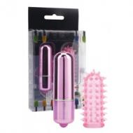 Powerful Mini Massager w. Sleeve - Pinkki