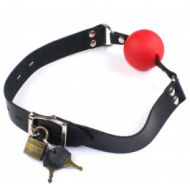 Red ball gag