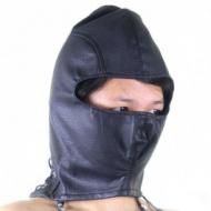 Ninja-headgear, black, PVC
