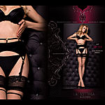 Ballerina - La Bottega Garter Belt & Thong, 315