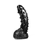 Dark Crystal Tonguebiter Dildo, Black