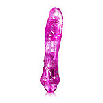 Lightup - Twin Vibrator Bull 9", pinkki