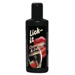 Lick-it 100 ml Shampanja-Mansikka